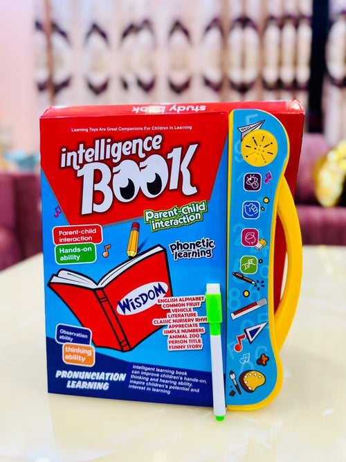IntelliLearn™ Interactive Learning Book for Kids | Phonetic & Activity Learning Toy